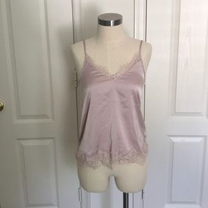 Pink Lace Tank